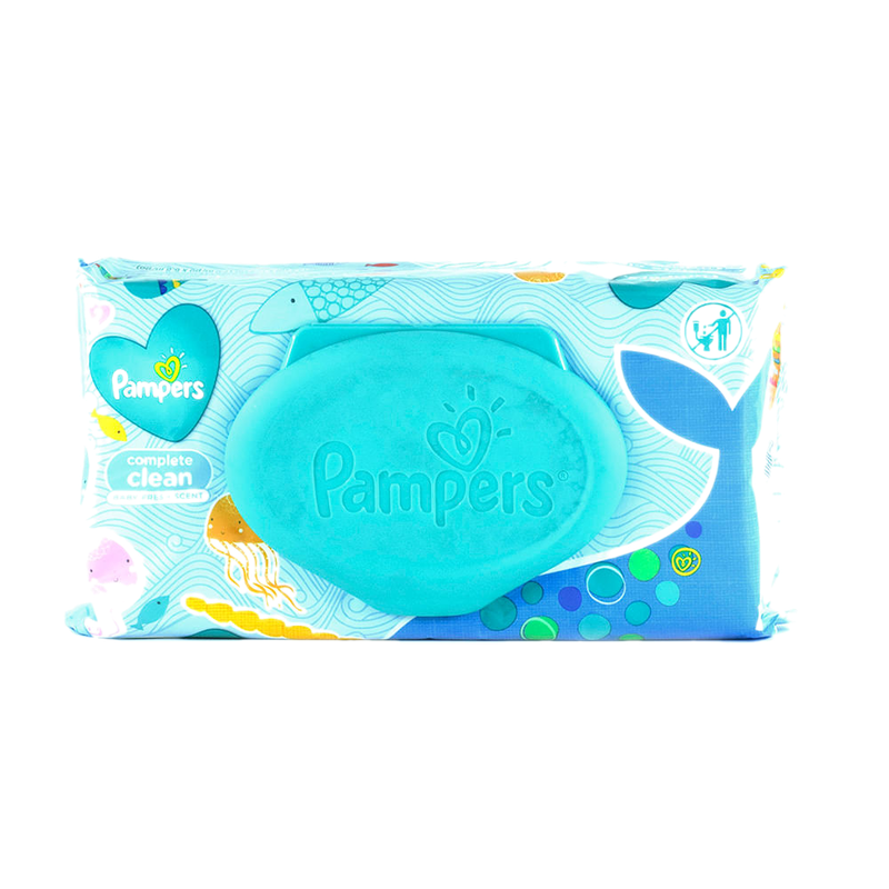 Toallitas Húmedas Pampers Complete Clean 72 Unidades