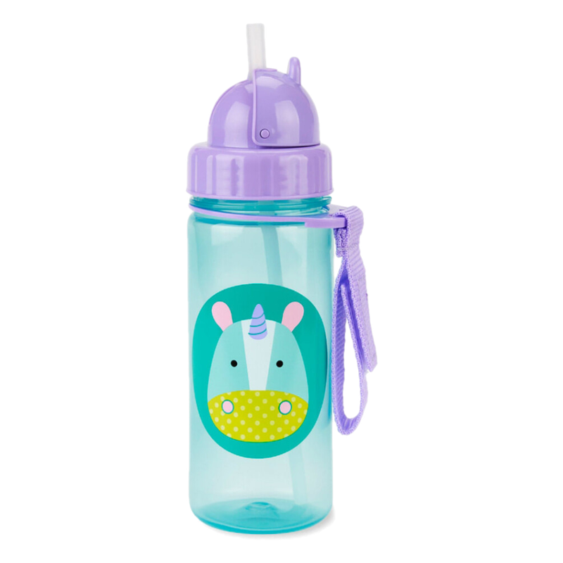 Botella Con Sorbito Skip Hop Unicornio 385 Ml