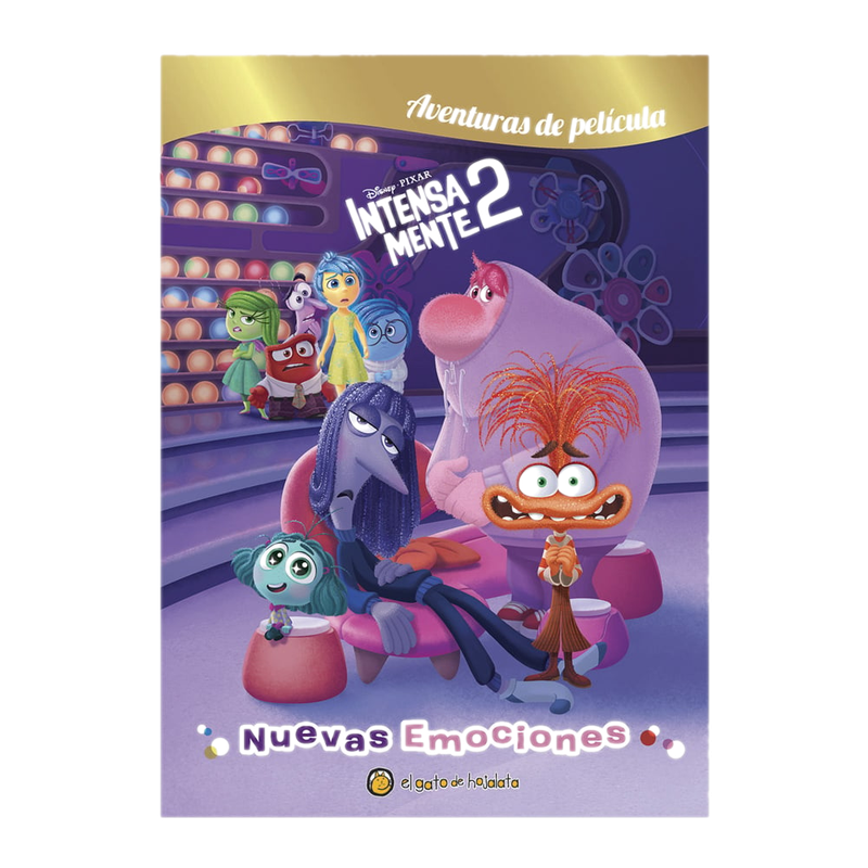 Libro Aventuras De Película Intensamente 2 - Nuevas Emociones