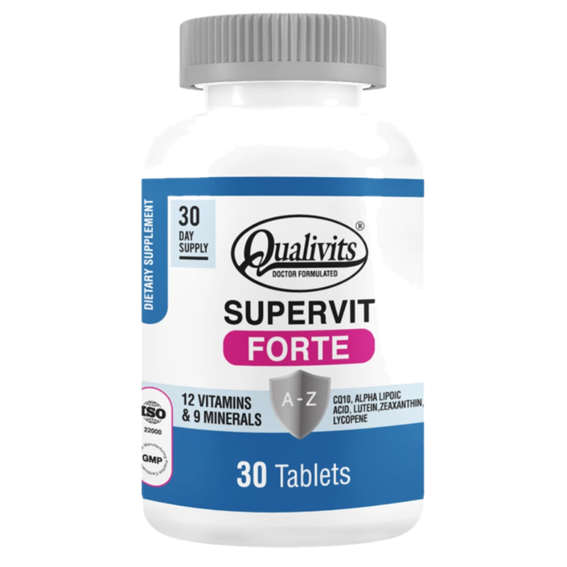 Suplemento Qualivits Supervit Forte 30 Tabletas