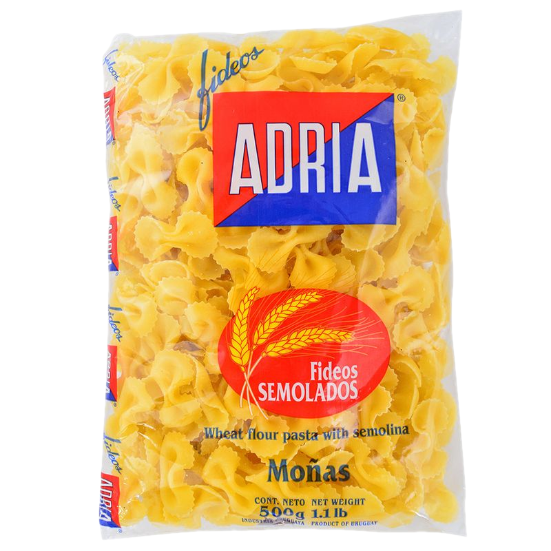 Fideos Semolados Adria Moñas 500 G