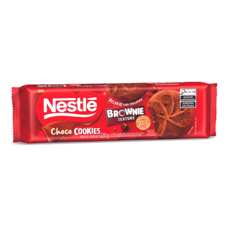 Galletitas Brownie Rellena Chocolate Nestle 120 G