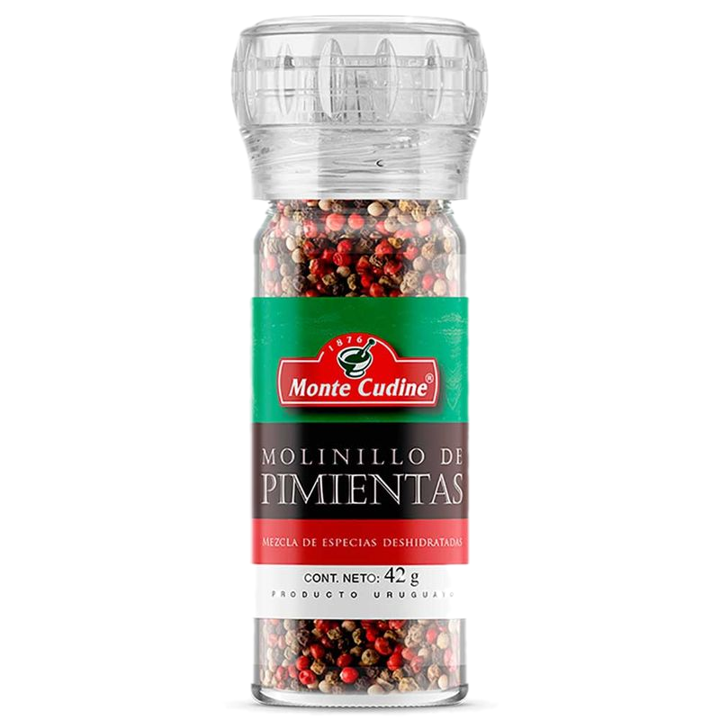 Pimientas Con Molinillo Monte Cudine 42 G