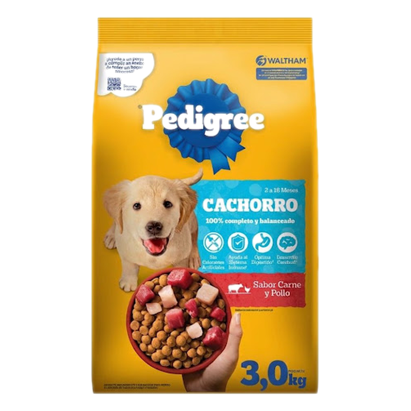 Alimentos Para Perros Cachorros Pedigree 3 Kg