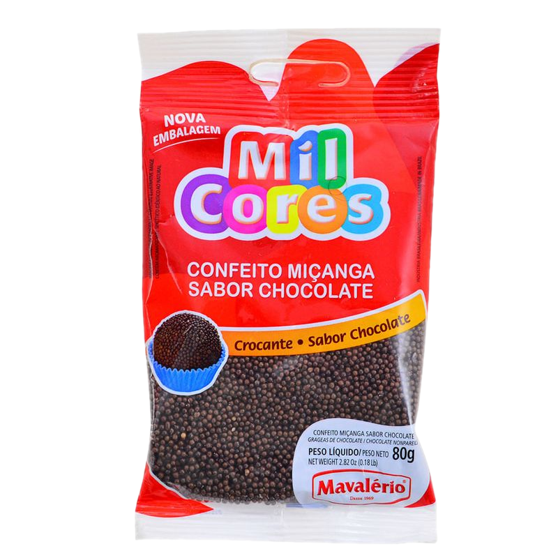 Confites Mavalerio Mil Cores Chocolate