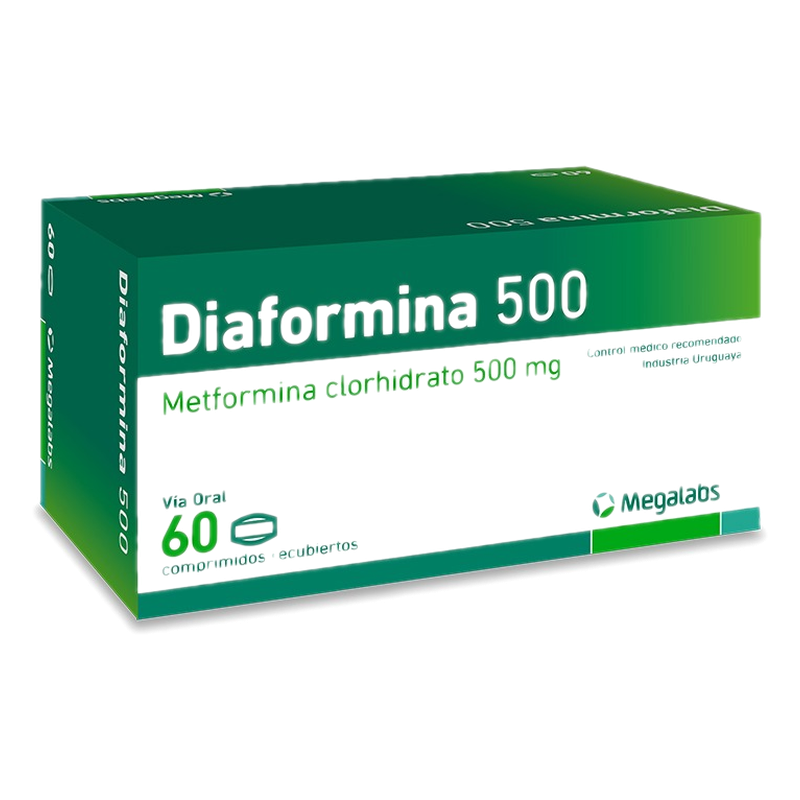 Diaformina 500 Mg 60 Comprimidos