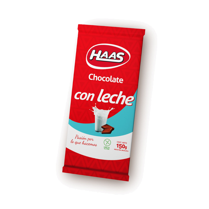 Chocolate Haas Con Leche 150 G