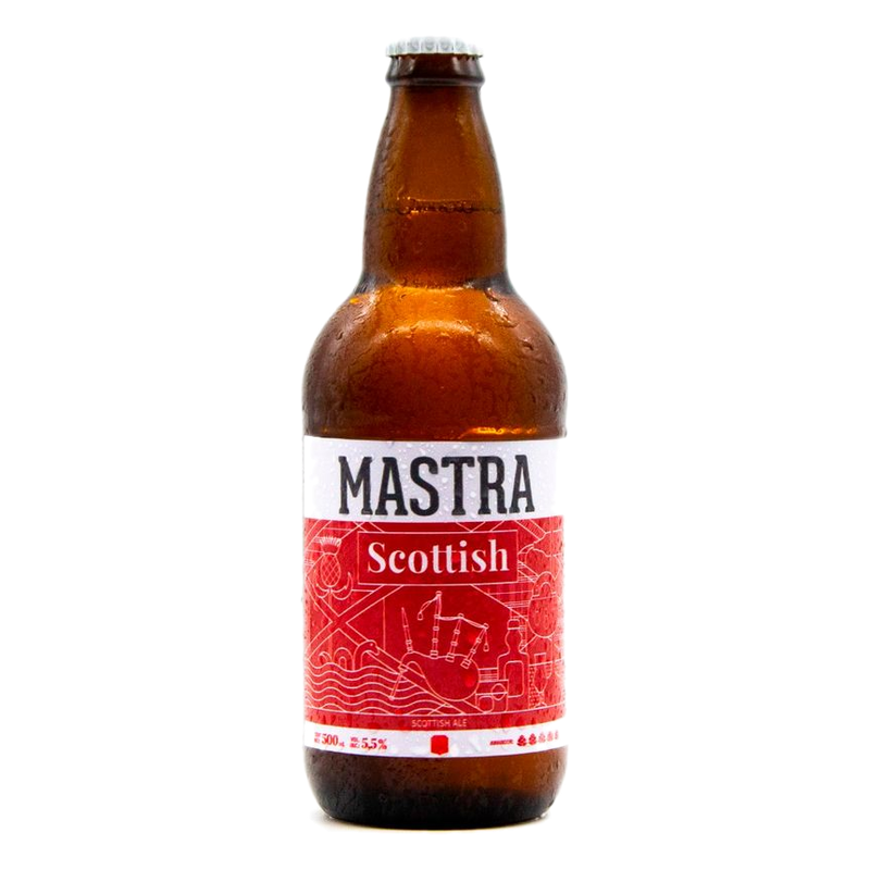 Cerveza Mastra Scotish 500 Ml