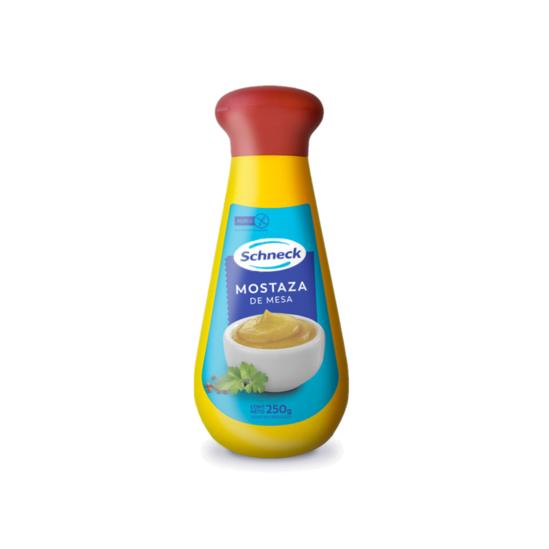 Aderezo Mostaza Schneck Frasco 250 G
