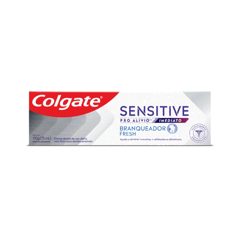 Pasta De Dientes Colgate Sensitive Pro- Alivio Blanqueadora 110 G