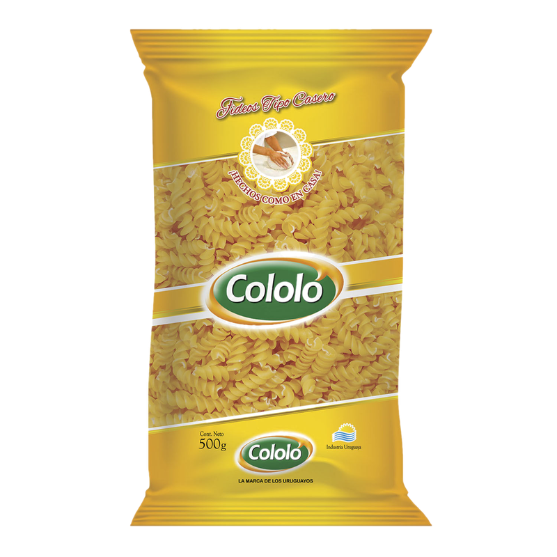 Fideos Cololo Tirabuzon 500 G .