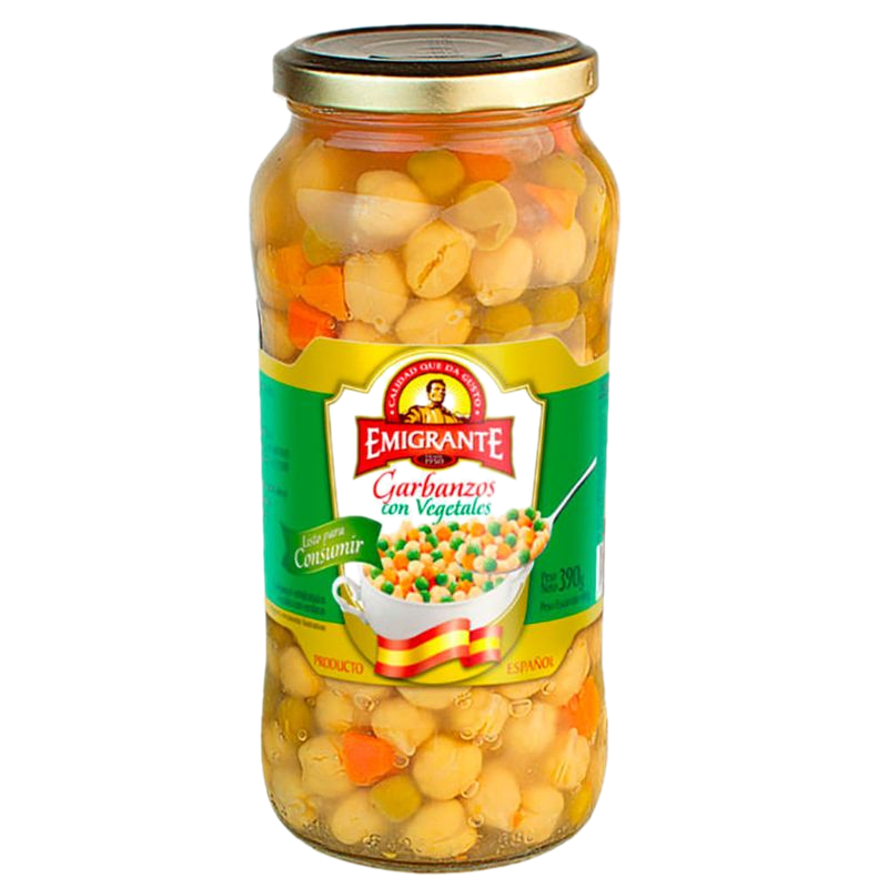 Garbanzos Emigrante Con Vegetales 570 G