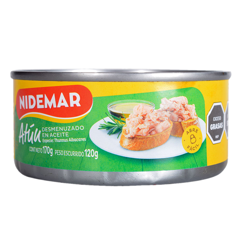 Atún Desmenuzado Nidemar Al Aceite 170 G