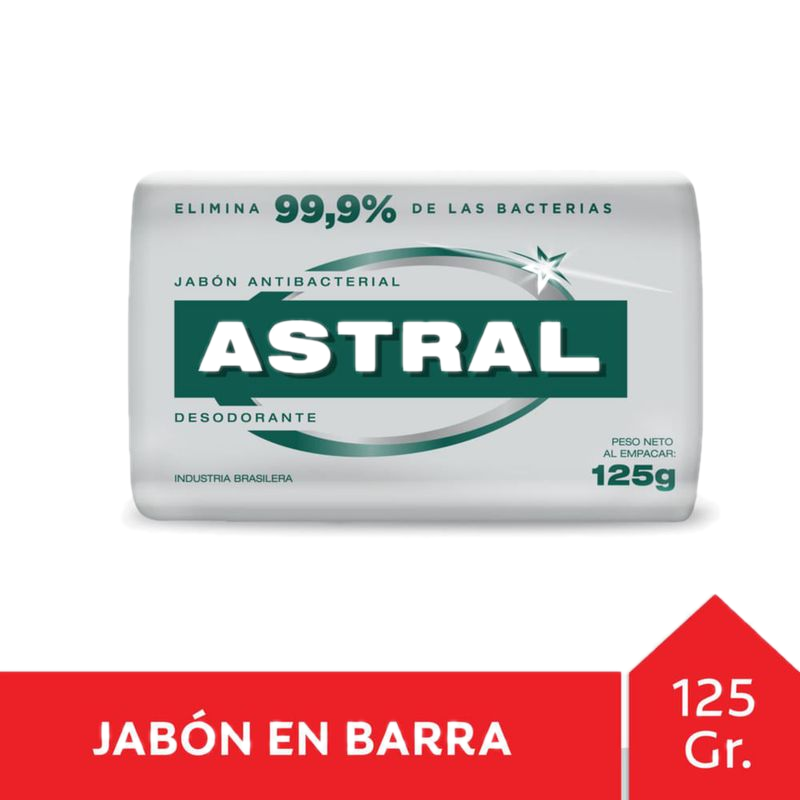 Jabón Astral Plata 125 G
