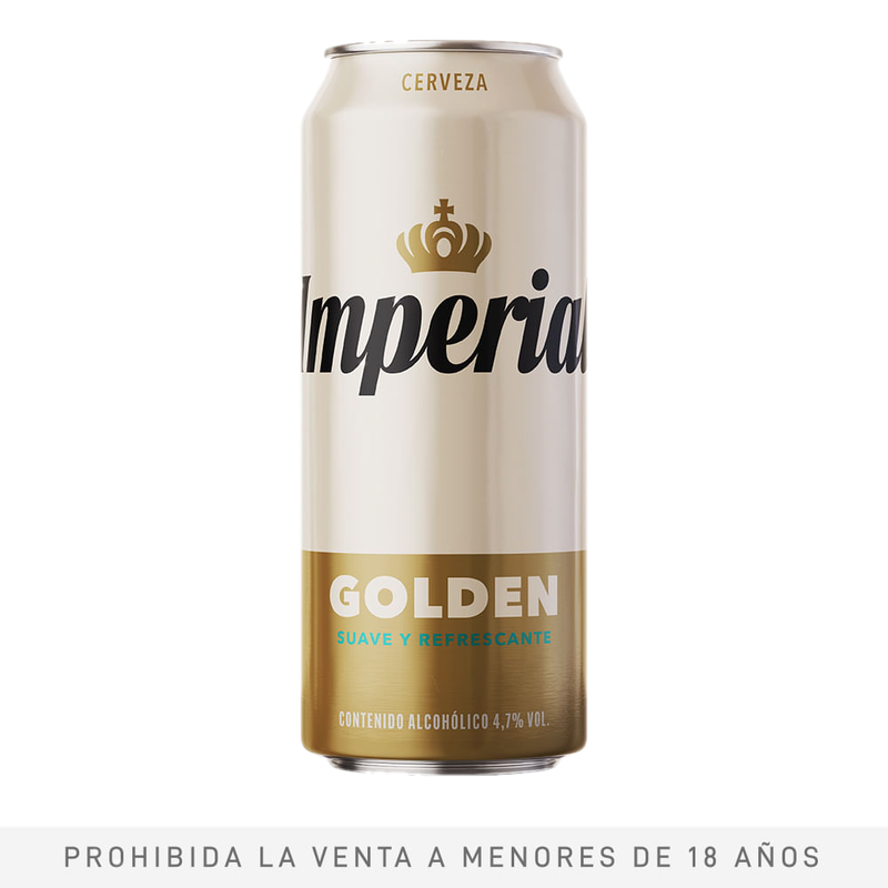 Cerveza Imperial Golden 473 Ml