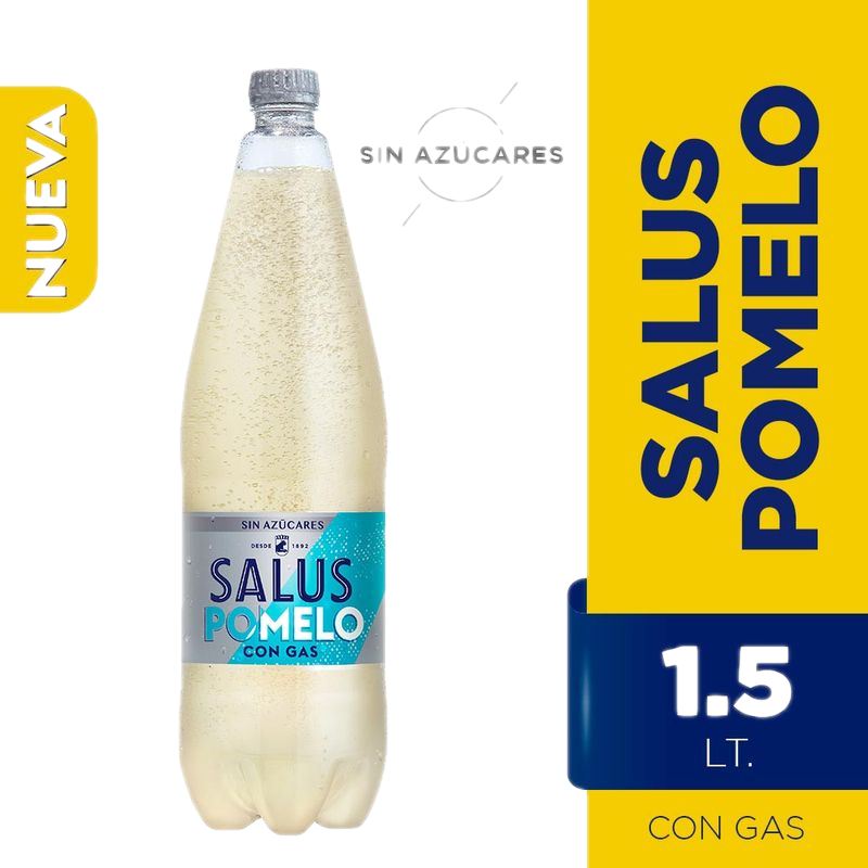 Refresco Salus Pomelo Sin Azúcar 1,5 L