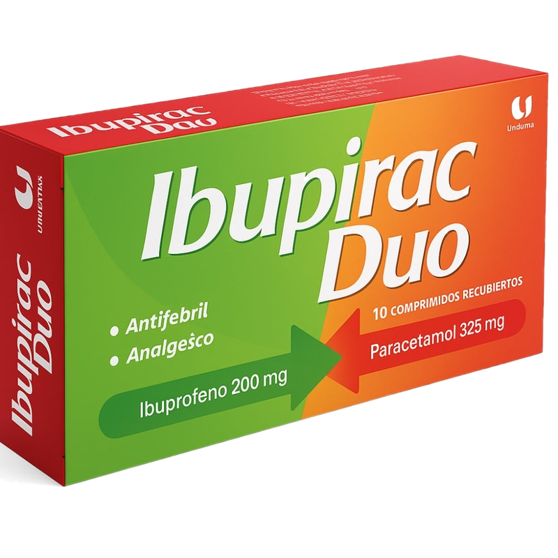 Ibupirac Duo 325 Mg/200 Mg 10 Comprimidos Recubiertos