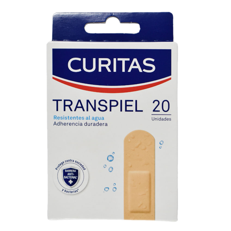 Curitas Transpiel 20 Unidades