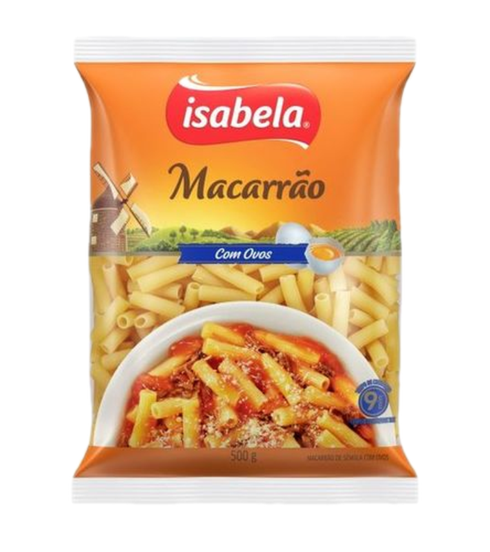 Fideo Isabela C/huevo Macarrone,500 G