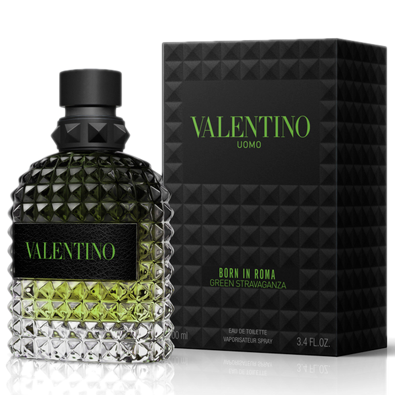 Perfume Valentino Born In Roma Green Uomo Man Edt 100 Ml