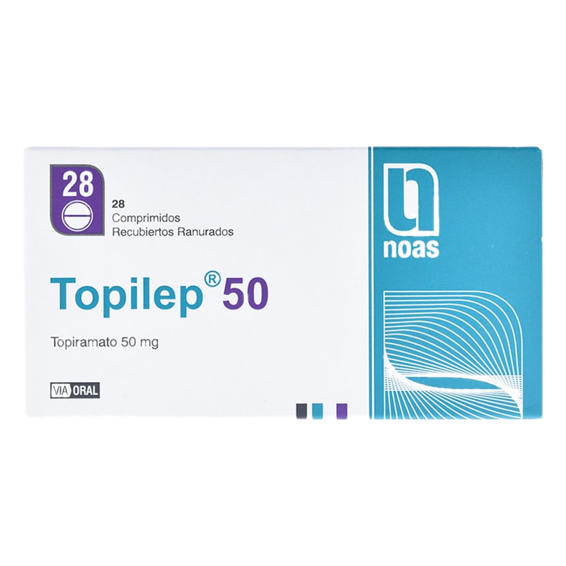 Topilep 50 Mg X 28 Comprimidos
