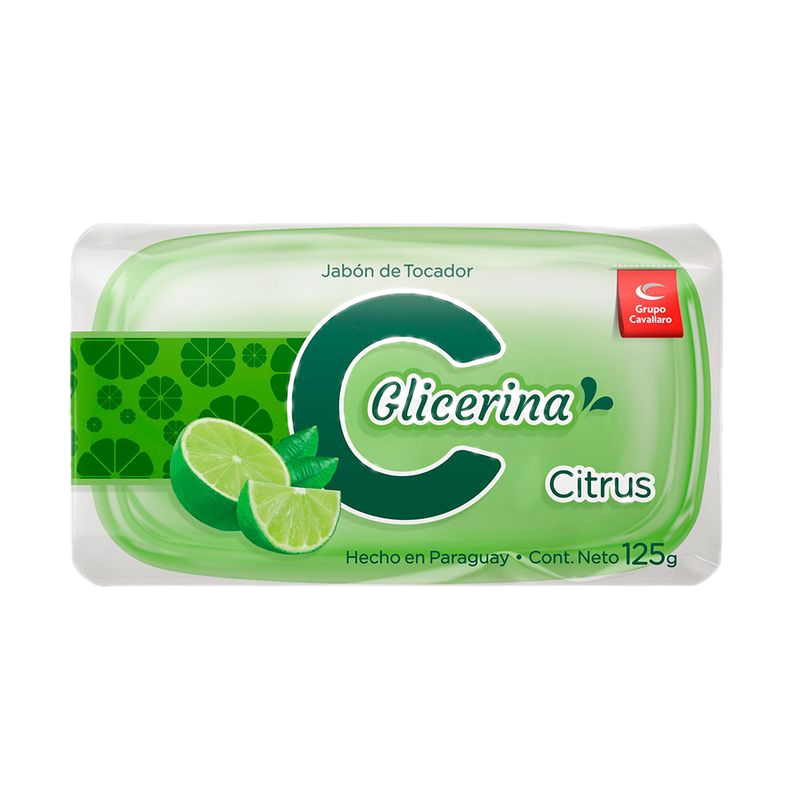 Jabón De Glicerina Cavallaro Citrus 125 G