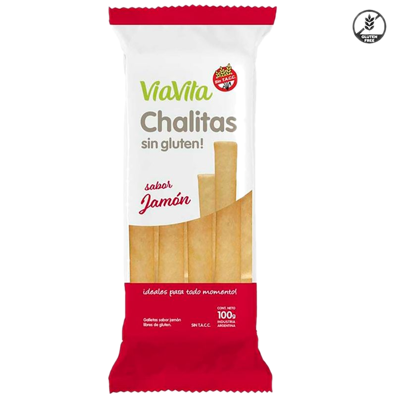 Galletas Chalitas Viavita Sin Gluten Jamón