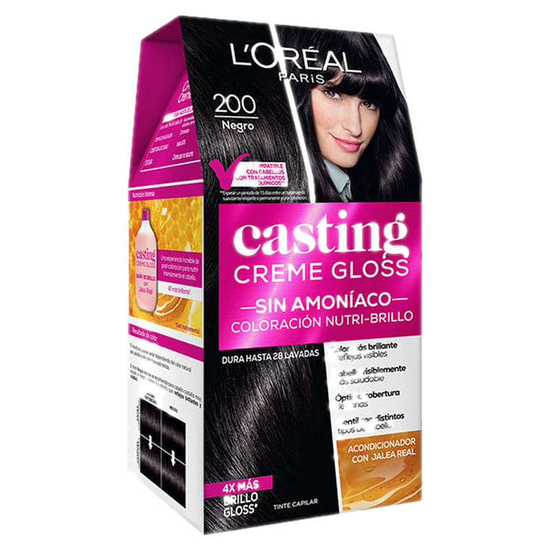 Tinta Casting Creme Gloss N°200 Negro