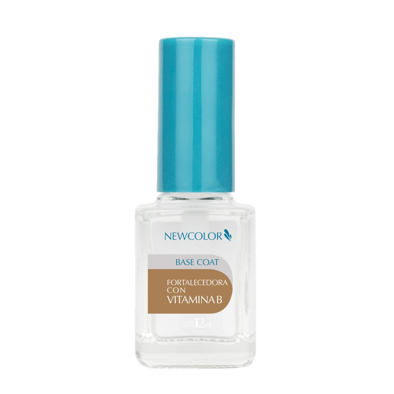 Esmalte Newcolor Base Coat Fortalecedor Vitamina B N°9.13 12 Ml
