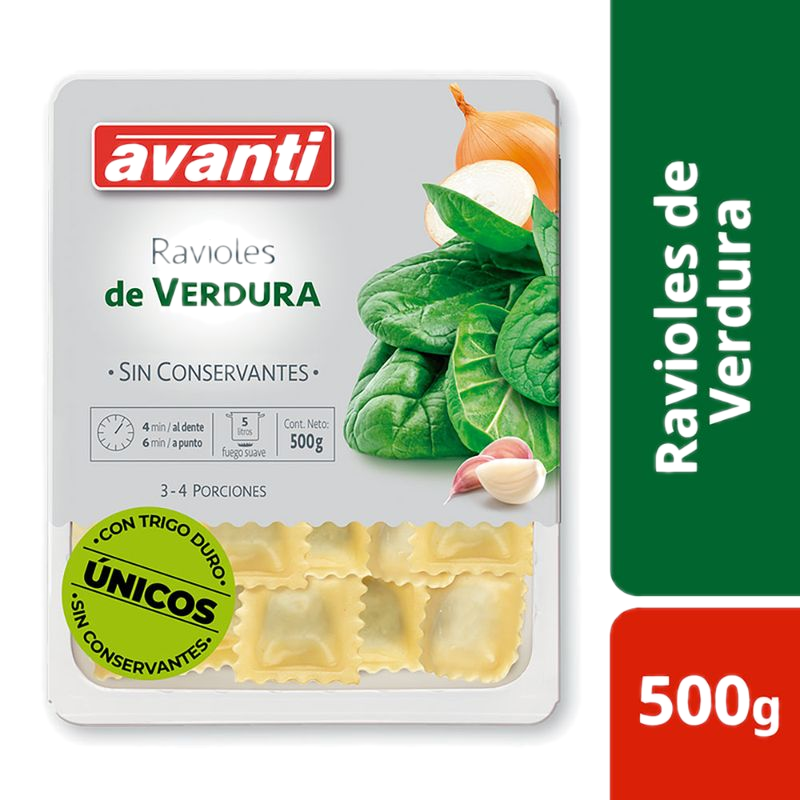 Ravioles Avanti Verdura 500 G