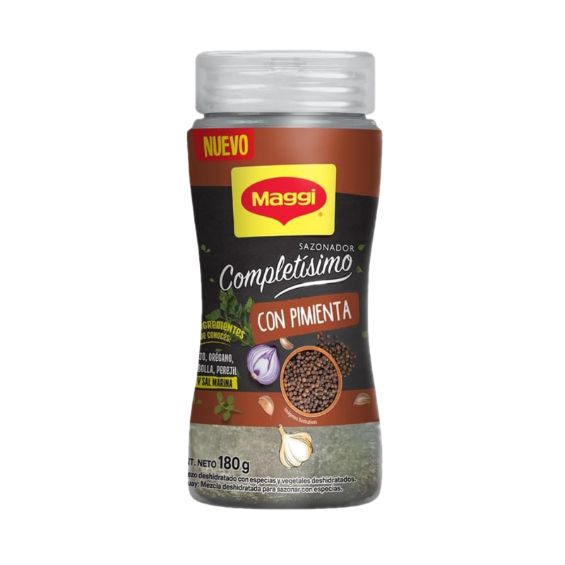 Sazonador Maggi Completisimo Pimienta 180 G