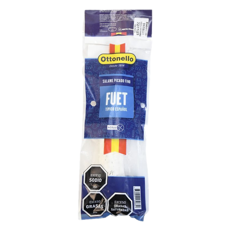 Salame Picado Fino Fuet Ottonello Kg