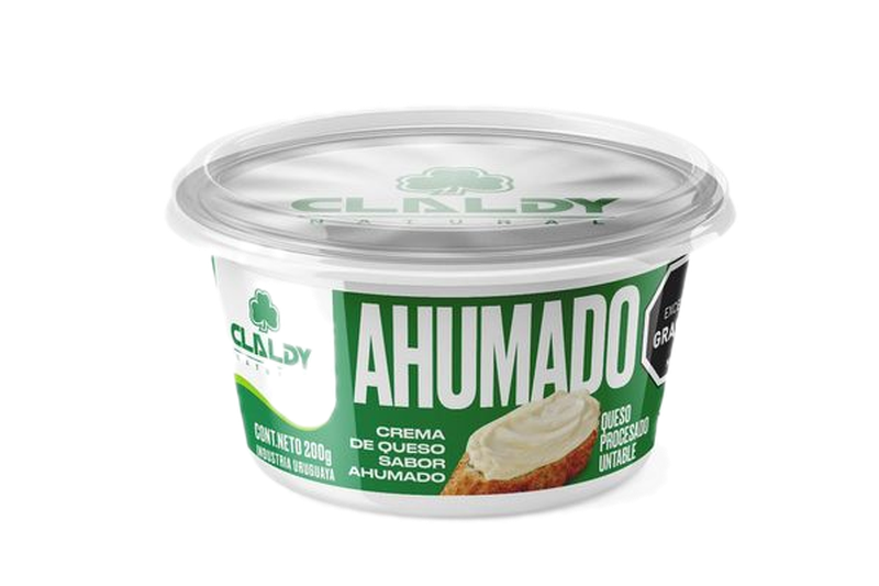 Crema De Queso Claldy Sabor Ahumado 200 G