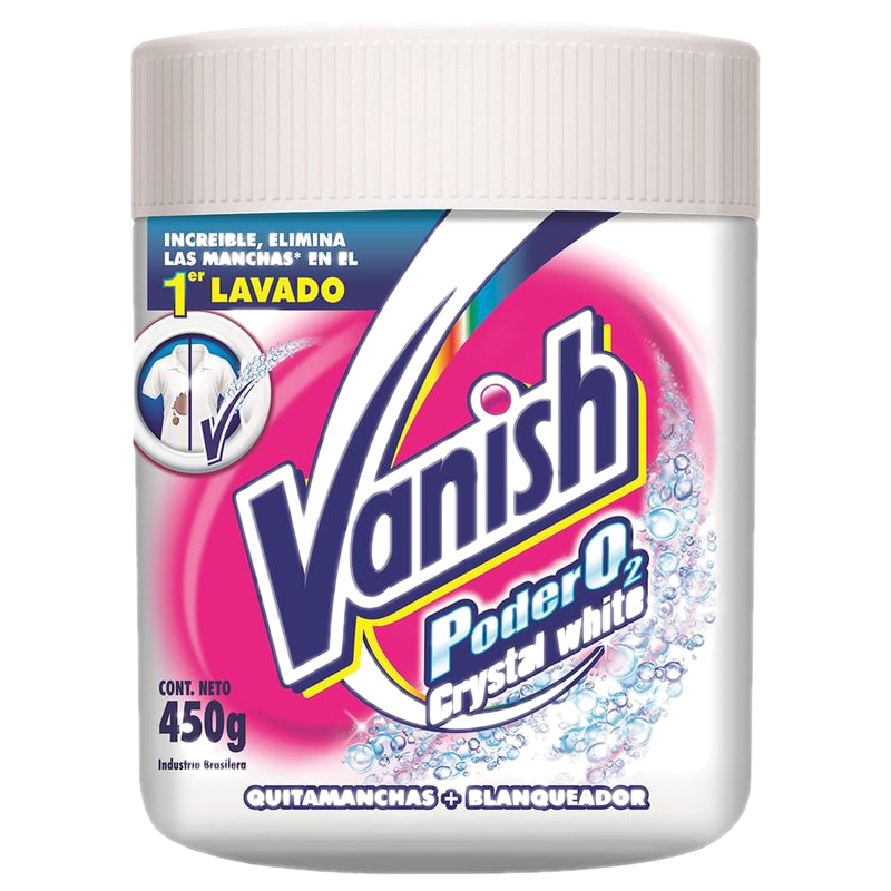 Quitamancha Polvo Vanísh Poder O2 White 450 G