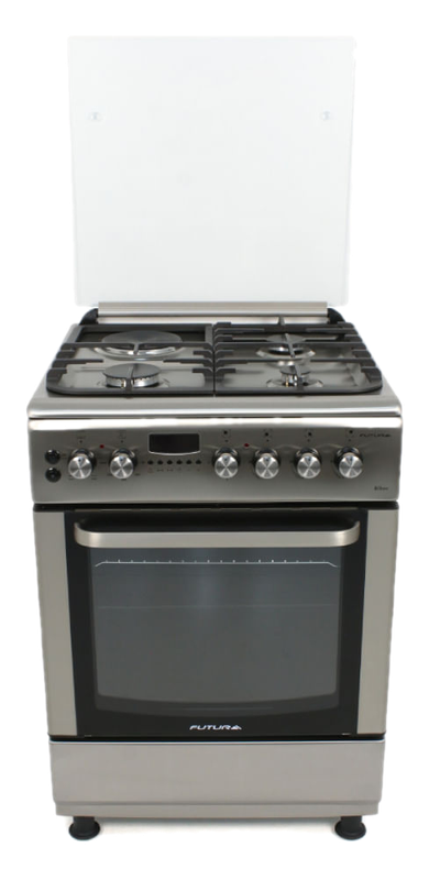 Cocina Futura Bilbao Combinada Inox Fut-60-cm31x
