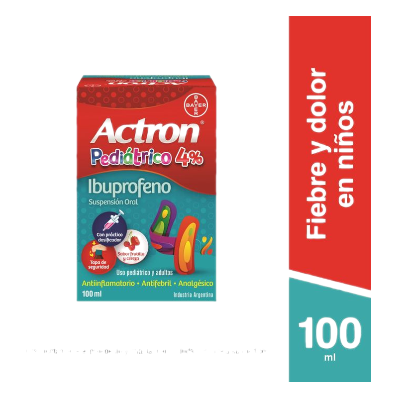 Actron Pediatrico 4% Jarabe 100 Ml