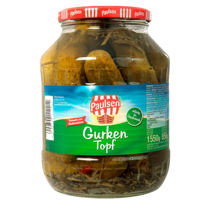Pepinillos Gherkins Paulsen 1550 G