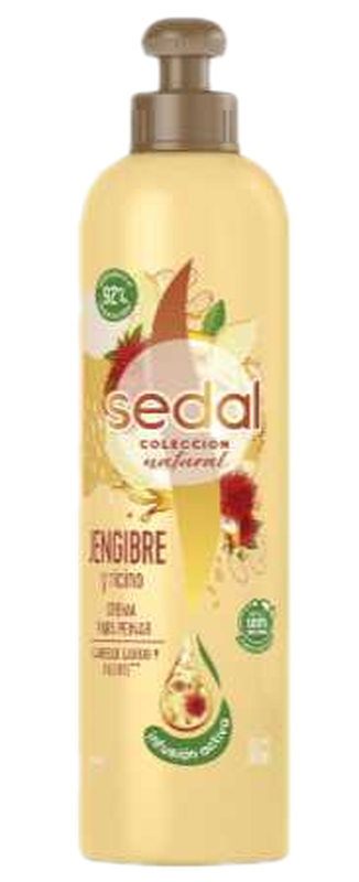 Crema Peinar Sedal Jeng. Y Ricino 300 Ml