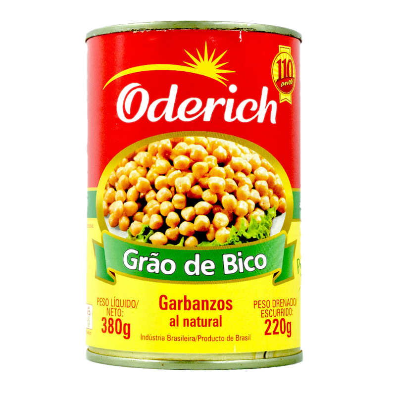 Garbanzos Hidratados Oderich 380 G