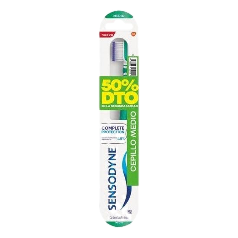 Cepillo Dental Sensodyne Complete Medio 2 Unidades