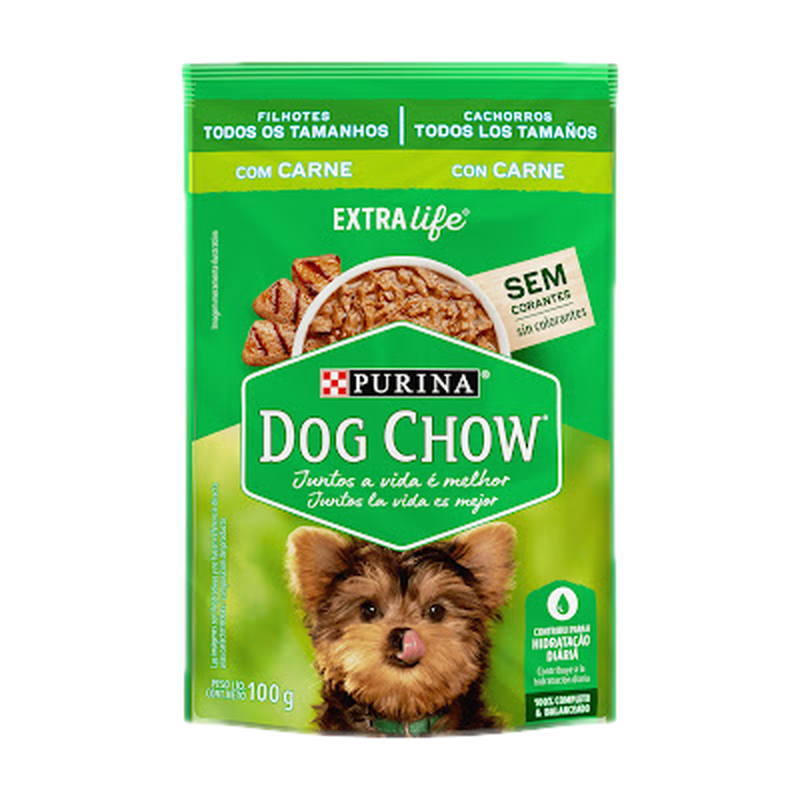 Alimento Para Perros Adultos Sabor Carne Dog Chow 100 G