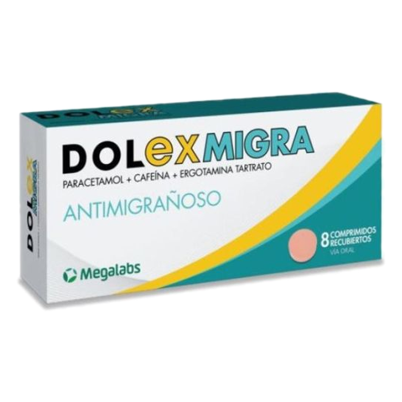 Dolex Migra 8 Comprimidos Recubiertos