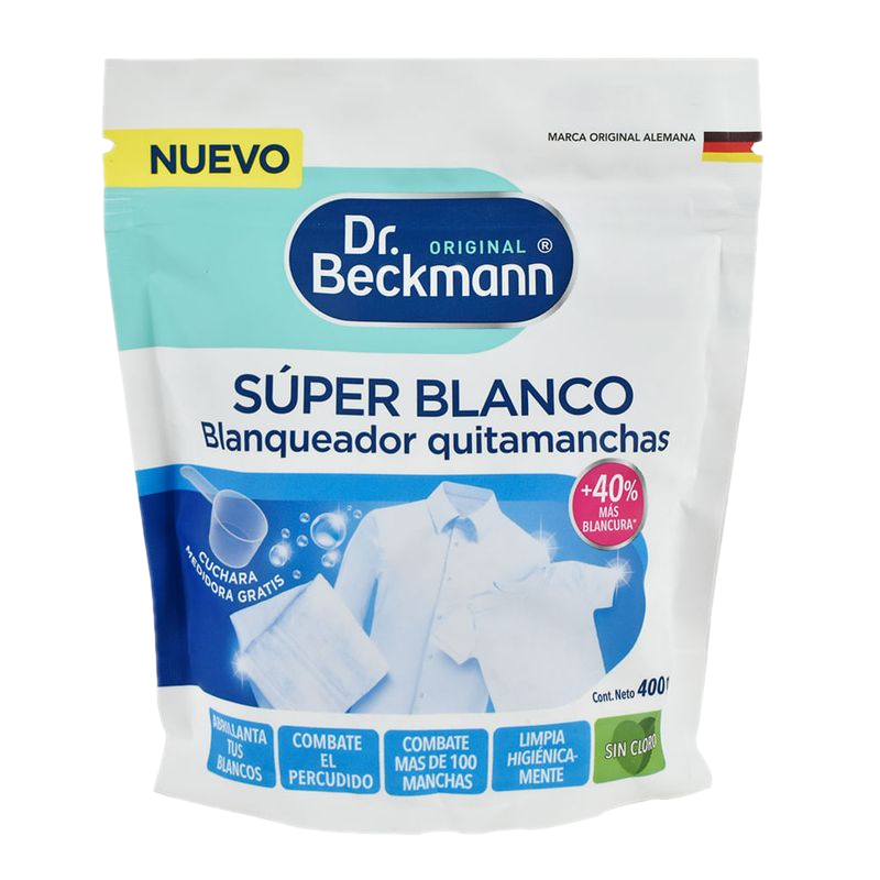 Blanqueador Dr. Beckmann Super Blanco 400 G