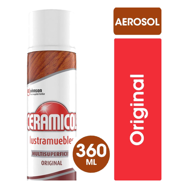 Lustramuebles Ceramicol 360 Ml