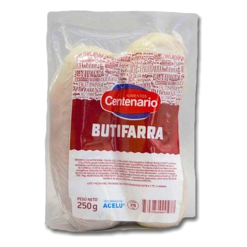 Butifarra Centenario 2 Unidades