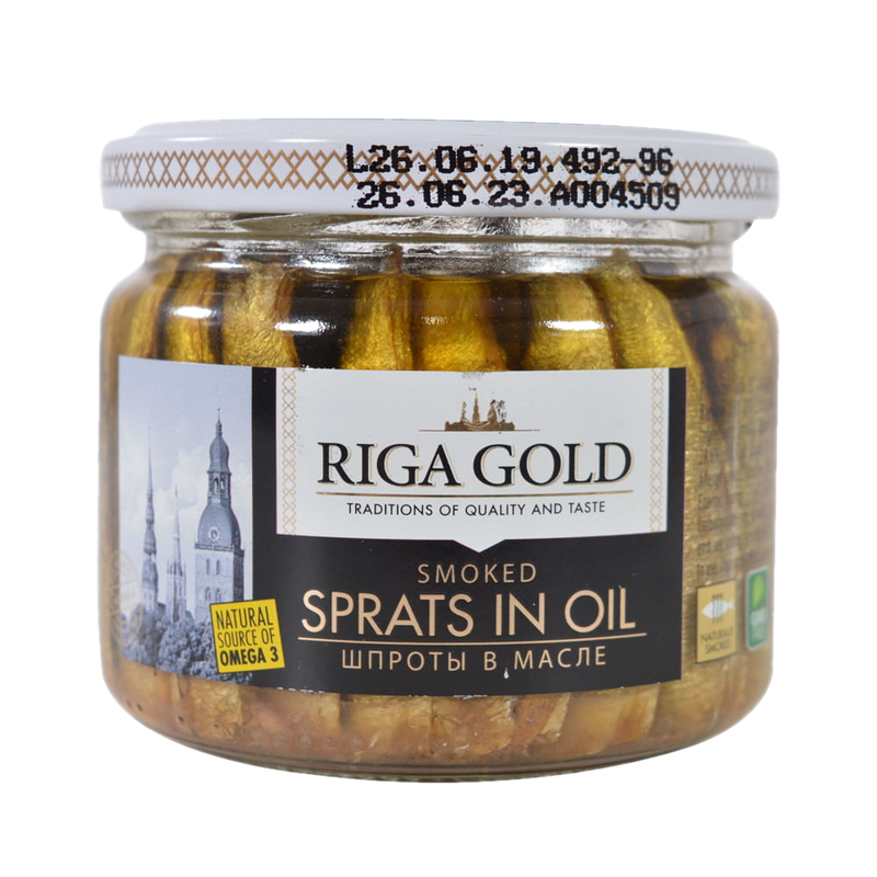 Sardinillas Ahumadas Riga Gold 250 G
