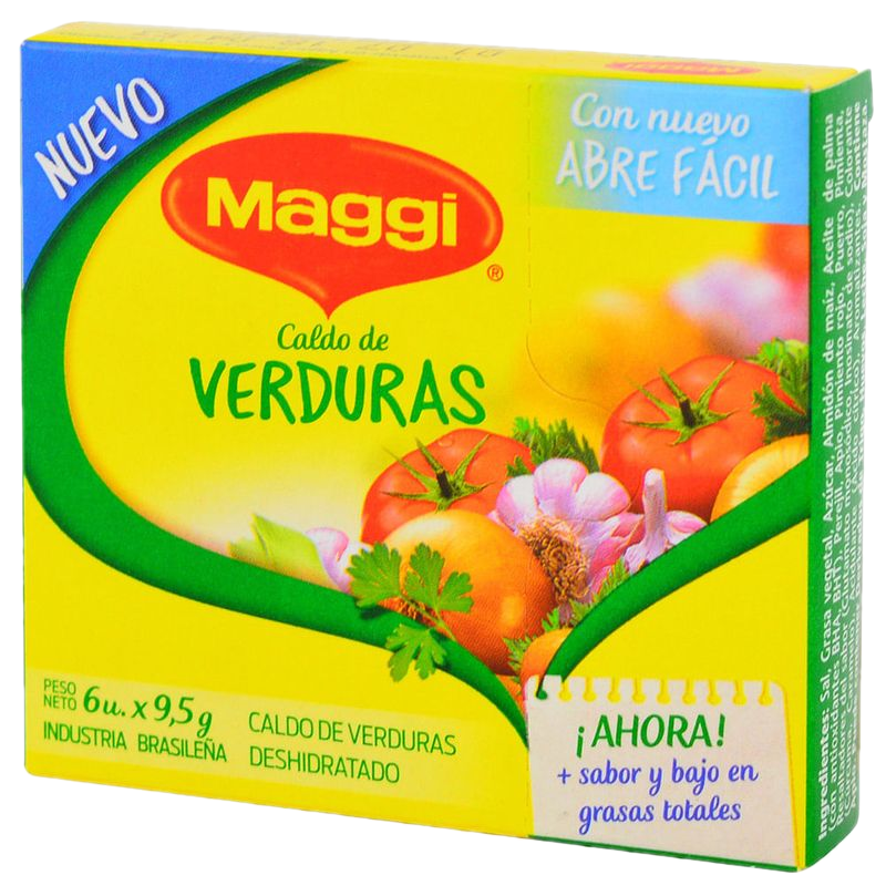 Caldo Verdura Maggi 6 Unidades