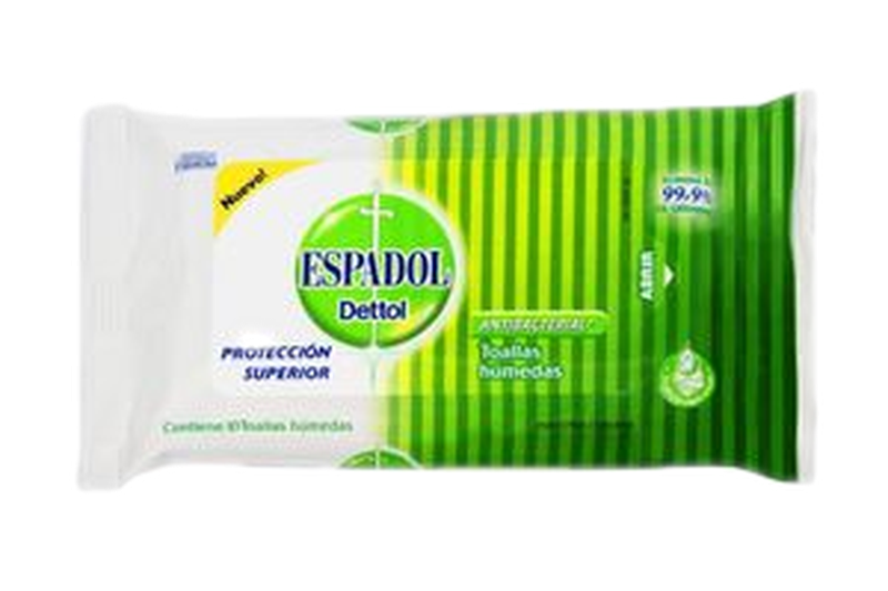Toallas Húmedas Espadol 10 Unidades