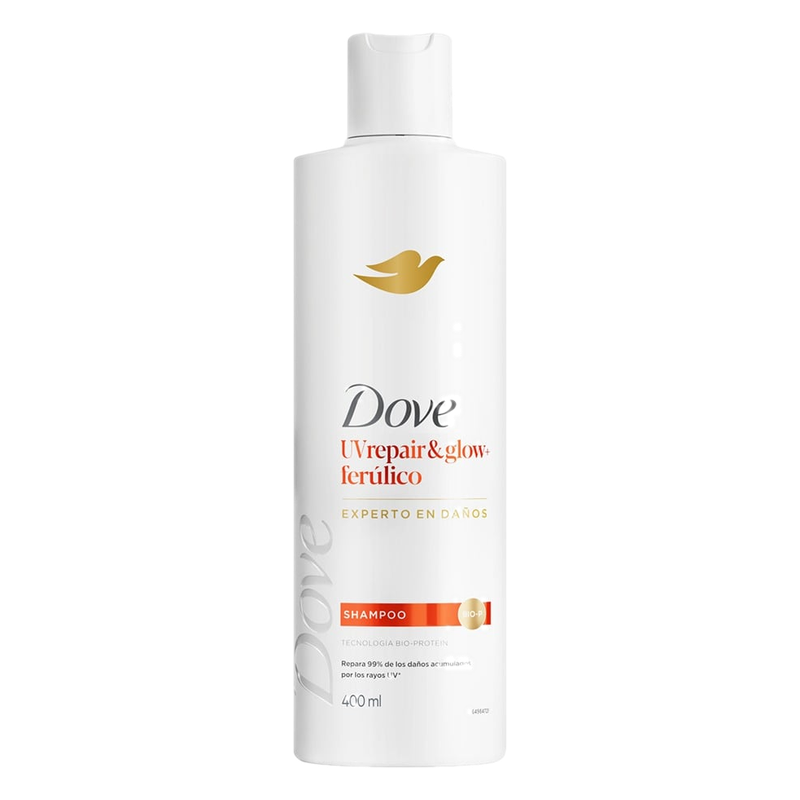 Shampoo Dove Uv Repair & Glow Ferúlico 400 Ml