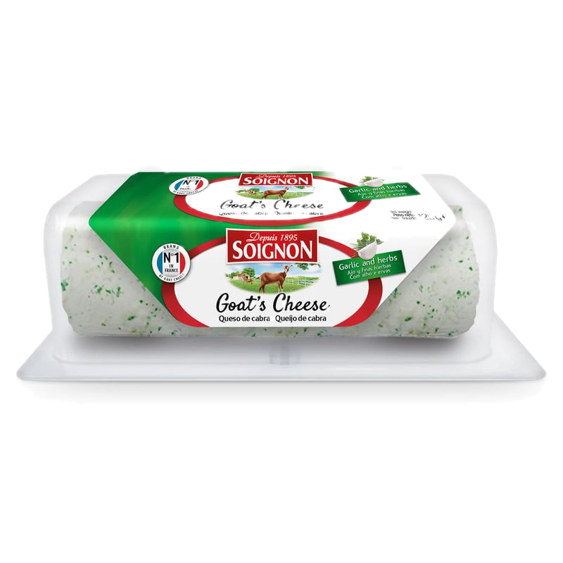 Queso De Cabra Ajo Y Hierbas Soignon 125 G